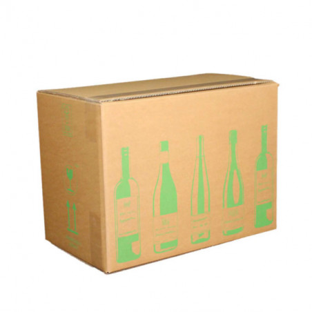 Bottle box export packaging 15p